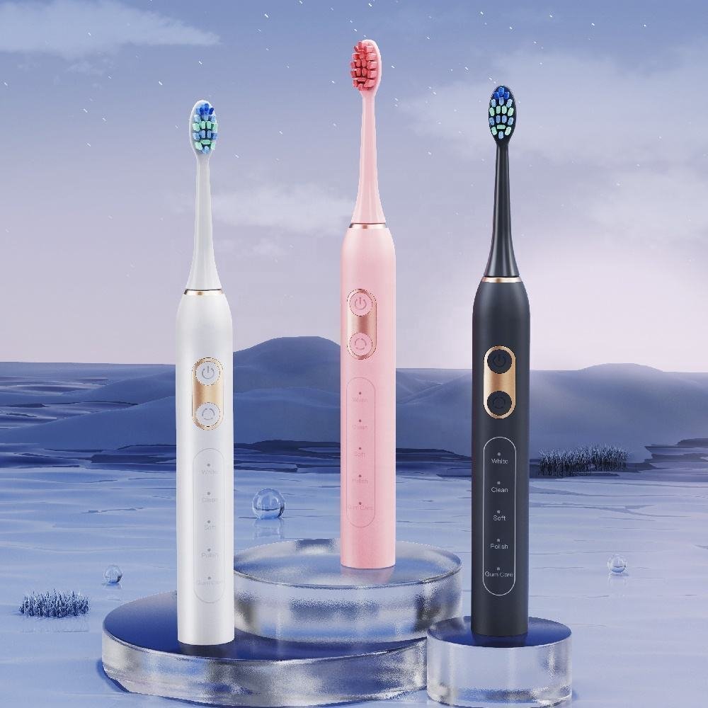 H63d2c0fdb5da4506b873f52e76d228418.jpg Electric Toothbrush for Adults - Image 1